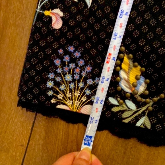 NWOT — Anthropologie Maeve Floral Studded Ashbury Dress — Size 8 - Picture 6 of 7